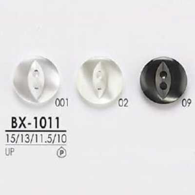 BX1011 Bottone in resina poliestere a 2 fori