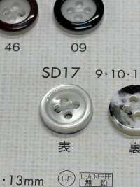 SD17 PULSANTI DAIYA Resistenti Agli Urti HYPER DURABLE &quot;&quot; Pulsante Serie Shell Like Poliestere  DAIYA BUTTON(DAIYA BUTTON) Sottofoto