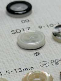 SD17 PULSANTI DAIYA Resistenti Agli Urti HYPER DURABLE &quot;&quot; Pulsante Serie Shell Like Poliestere  DAIYA BUTTON(DAIYA BUTTON) Sottofoto