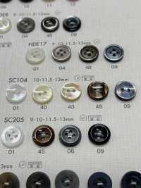 SC104 PULSANTI DAIYA Resistenti Agli Urti HYPER DURABLE &quot;&quot; Pulsante Serie Shell Like Poliestere  DAIYA BUTTON(DAIYA BUTTON) Sottofoto