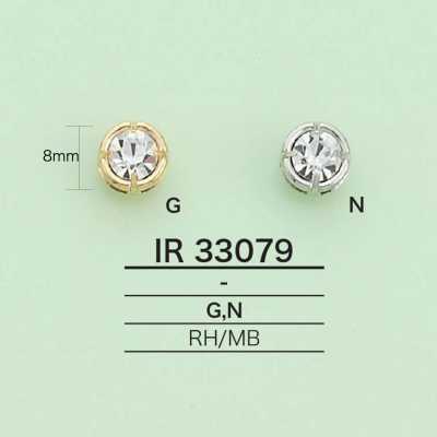 IR33079 Ciondolo rotondo con strass