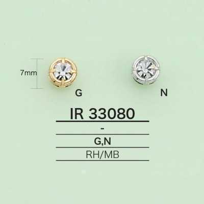 IR33080 Ciondolo rotondo con strass