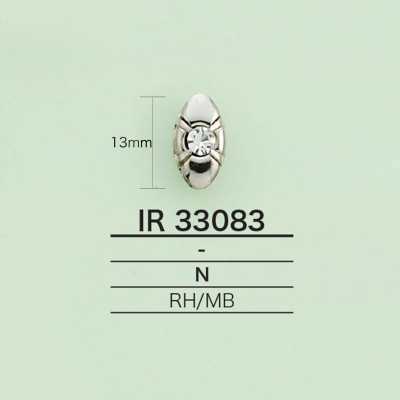 IR33083 Ciondolo con strass (ovale)