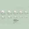 AZP6011 Perline Stile Perla (Mezzotondo)