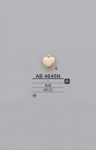AB4645N Elemento motivo a forma di cuore