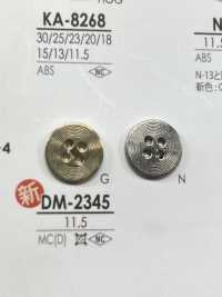 DM2345 Bottone In Metallo A 4 Fori[Pulsante] IRIS Sottofoto