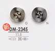 DM2345 Bottone in metallo a 4 fori
