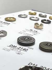 DM2140 Bottone In Metallo A 4 Fori Per Giacche E Abiti[Pulsante] IRIS Sottofoto
