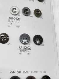 KA82002 Bottone In Metallo A 4 Fori Per Giacche E Abiti[Pulsante] IRIS Sottofoto