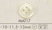 MAT17 DAIYA BUTTONS Bottone in poliestere effetto madreperla