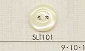 SLT101 DAIYA BUTTONS Bottone in poliestere effetto madreperla