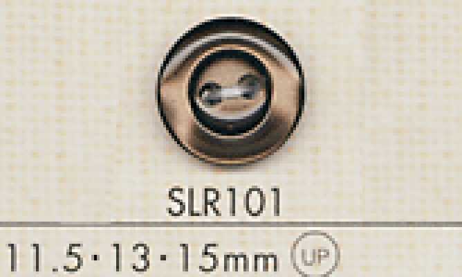 SLR101 DAIYA BUTTONS Bottone in poliestere effetto conchiglia