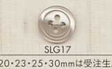 SLG17 DAIYA BUTTONS Bottone in poliestere effetto conchiglia