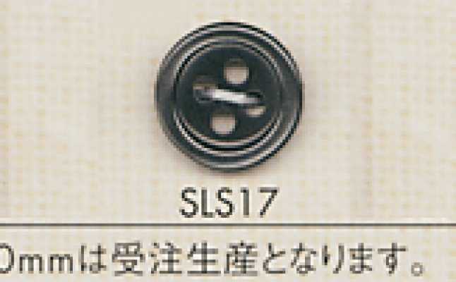 SLS17 DAIYA BUTTONS Bottone in poliestere effetto madreperla