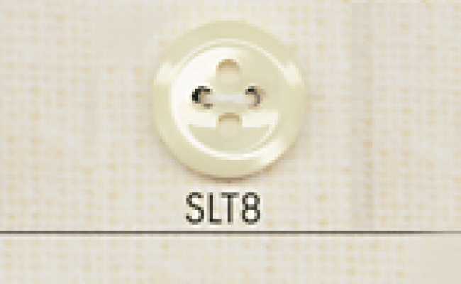 DAIYA BUTTONS Bottone in poliestere effetto conchiglia
