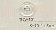 TNW101 DAIYA BUTTONS Bottone in poliestere effetto madreperla resistente al calore
