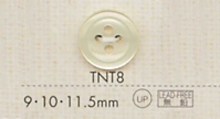 TNT8 DAIYA BUTTONS Bottone in poliestere effetto guscio resistente al calore