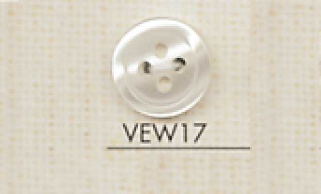 VEW17 DAIYA BUTTONS Bottone in poliestere effetto conchiglia