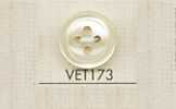 VET173 DAIYA BUTTONS Bottone in poliestere effetto conchiglia