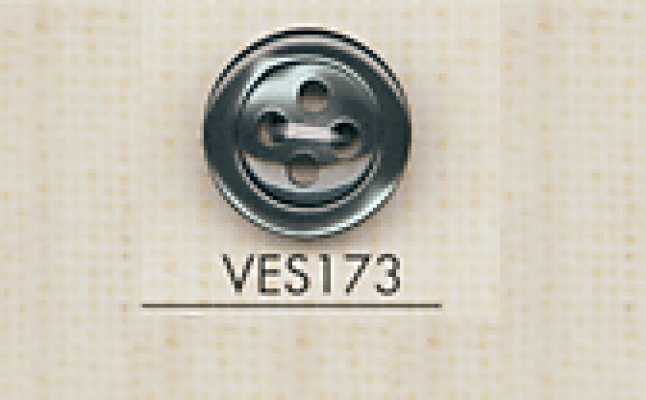 VES173 DAIYA BUTTONS Bottone in poliestere effetto madreperla