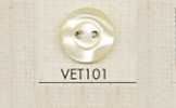 VET101 DAIYA BUTTONS Bottone in poliestere effetto madreperla