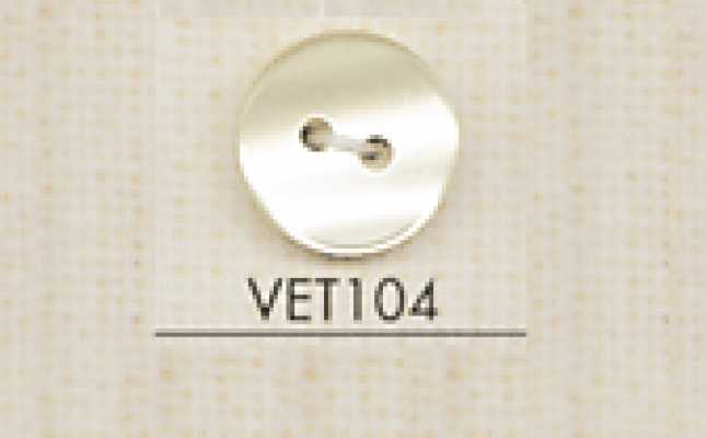 VET104 DAIYA BUTTONS Bottone in poliestere effetto conchiglia
