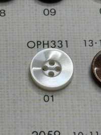 OPH331 BOTTONI DAIYA Bottone In Poliestere Tono Conchiglia[Pulsante] DAIYA BUTTON(DAIYA BUTTON) Sottofoto