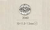 2060 DAIYA BUTTONS Bottone in poliestere glitter