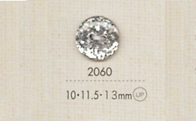 2060 DAIYA BUTTONS Bottone in poliestere glitter