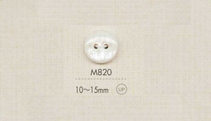 M820 DAIYA BUTTONS Bottone in poliestere a 2 fori