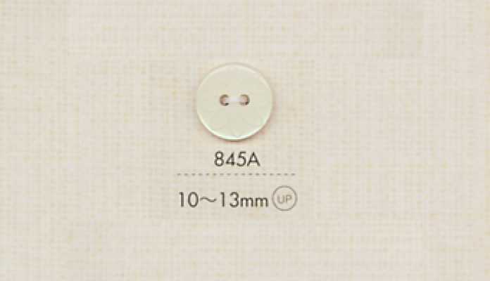845A DAIYA BUTTONS Bottone piatto in poliestere a 2 fori (motivo floreale)