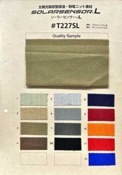 T227SL Solar Sensor® L Tricot spazzolato