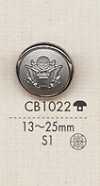 CB1022 Bottoni per giacca in metallo argentato