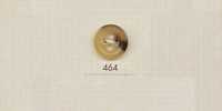 464 DAIYA BUTTONS Bottone in poliestere stile corno di bufalo a quattro fori (ocra)