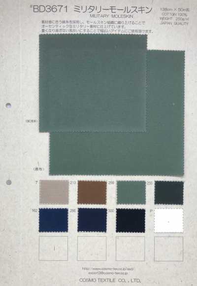 BD3671 Moleskin militare