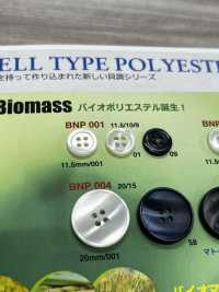 BNP-001 Bottone A 4 Fori In Biopoliestere[Pulsante] IRIS Sottofoto