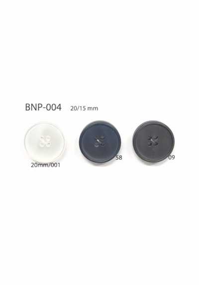 BNP-004 Bottone in bio-poliestere a 4 fori