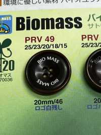 PRV-49 Bottone A 4 Fori Bio-Uria[Pulsante] IRIS Sottofoto