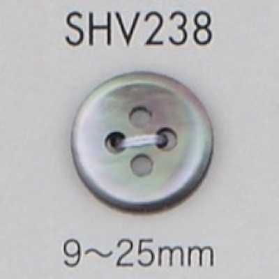 SHV238 Bottone in madreperla a quattro fori