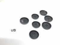 HB-320 Bottone In Corno A 4 Fori In Materiale Naturale Per Cappotto/giacca Di Bufalo[Pulsante] IRIS Sottofoto