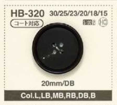 HB-320 Bottone in corno a 4 fori in materiale naturale di bufalo acquatico per cappotti e giacche