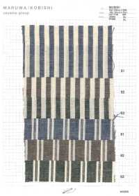 MU5081 Salopette In Cotone E Lino[Tessile / Tessuto] Ueyama Textile Sottofoto