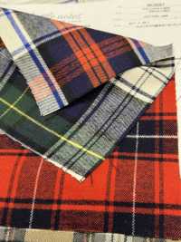 MU5087 Check Tartan Fuzzy[Tessile / Tessuto] Ueyama Textile Sottofoto