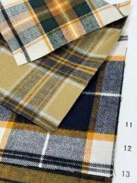 MU5087 Check Tartan Fuzzy[Tessile / Tessuto] Ueyama Textile Sottofoto