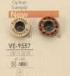 VE9557 Bottone a 2 fori effetto venatura legno