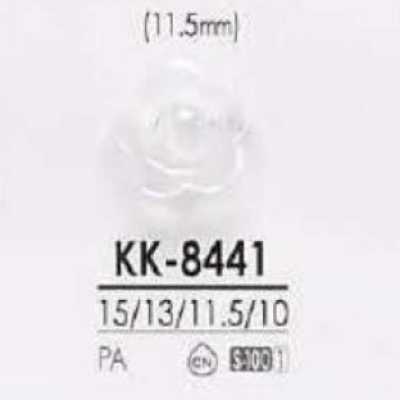 KK8441 Bottone a gambo ad anello rettangolare in resina di nylon