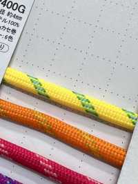 QR-400G Cordino In Poliestere A 4 Punti Da 4 Mm[Cavo A Nastro] Cordon Foto secondaria