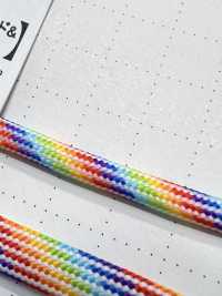 RBW-01R(S) Corda Arcobaleno 4MM[Cavo A Nastro] Cordon Foto secondaria