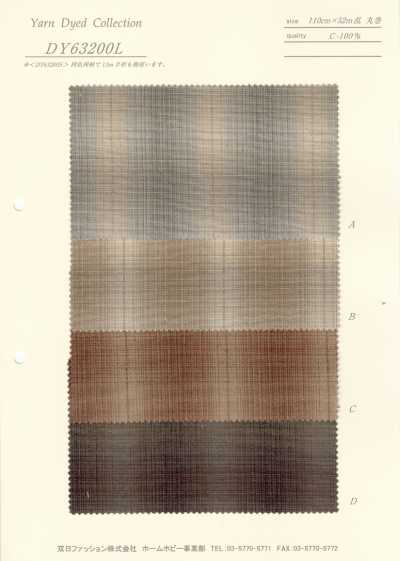 DY63200L Tintura Del Filato (Gradazione Di Sfumature)