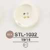 STL1032 Bottone a 4 fori in conchiglia Takase